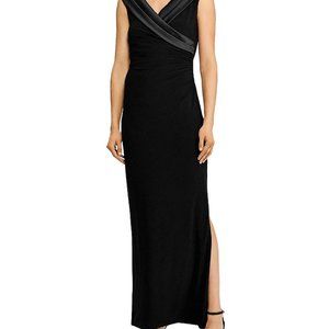 Ralph Lauren black evening dress